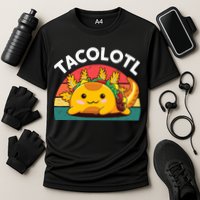 Taco Axolotl- Funny Taco Tuesday Mexican Performance Shirt