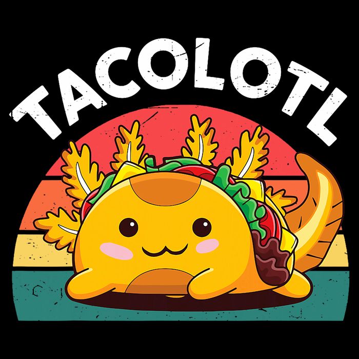 Taco Axolotl- Funny Taco Tuesday Mexican Performance Shirt