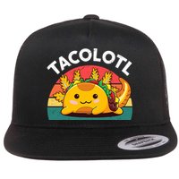 Taco Axolotl- Funny Taco Tuesday Mexican Flatbill Hat