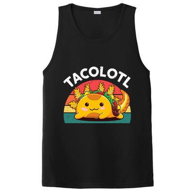 Taco Axolotl- Funny Taco Tuesday Mexican PosiCharge Competitor Tank