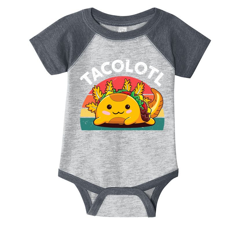 Taco Axolotl- Funny Taco Tuesday Mexican Infant Baby Jersey Bodysuit