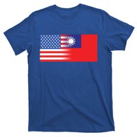 Taiwanese American Flag Us Taiwan Pride Gift T-Shirt