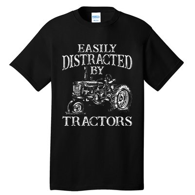 Tractor Art Farming Agriculture Farmer Truck Tall T-Shirt