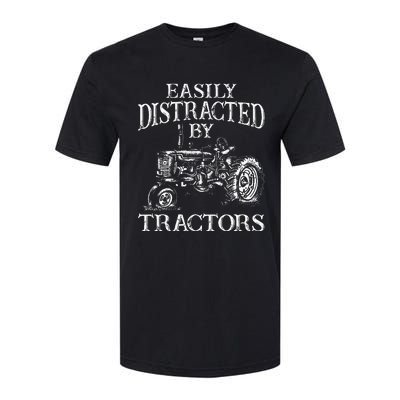 Tractor Art Farming Agriculture Farmer Truck Softstyle CVC T-Shirt