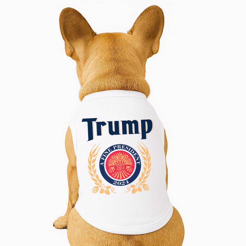 Trump A Fine President 2024 Doggie Tank