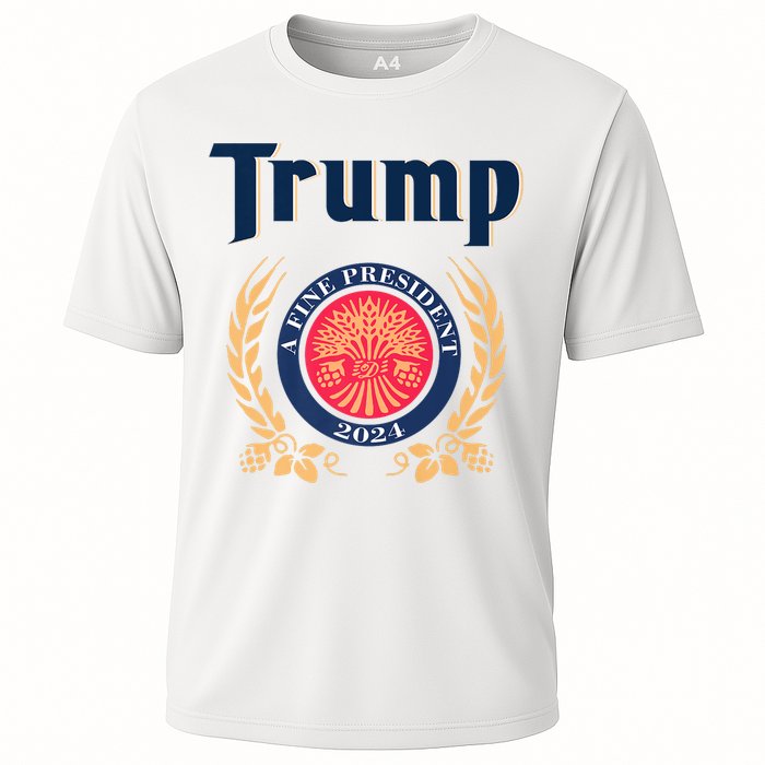 Trump A Fine President 2024 Cooling Performance Crew T-Shirt