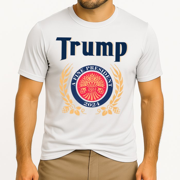 Trump A Fine President 2024 Cooling Performance Crew T-Shirt