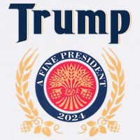 Trump A Fine President 2024 Beanie