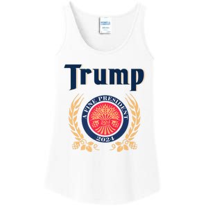 Trump A Fine President 2024 Ladies Essential Tank