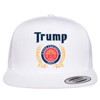 Trump A Fine President 2024 Flatbill Hat