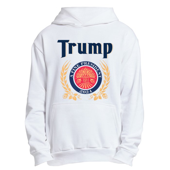 Trump A Fine President 2024 Urban Pullover Hoodie