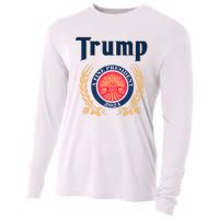 Trump A Fine President 2024 Cooling Performance Long Sleeve Crew