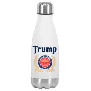 Trump A Fine President 2024 Stainless Steel Insulated Water Bottle