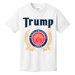 Trump A Fine President 2024 Kids T-Shirt