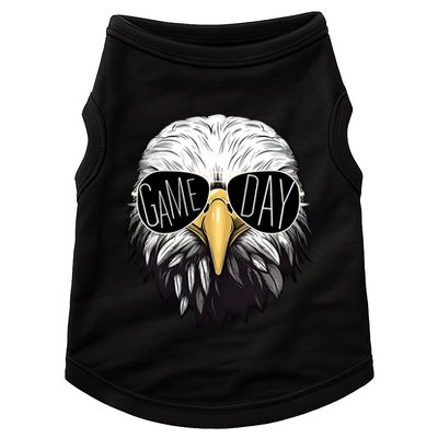 Touchdown American Football Game Day Thanksgiving Bald Eagle Doggie Tank