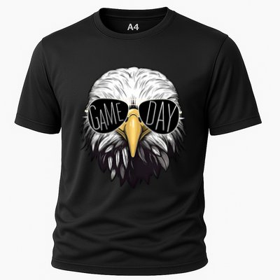 Touchdown American Football Game Day Thanksgiving Bald Eagle Performance Shirt