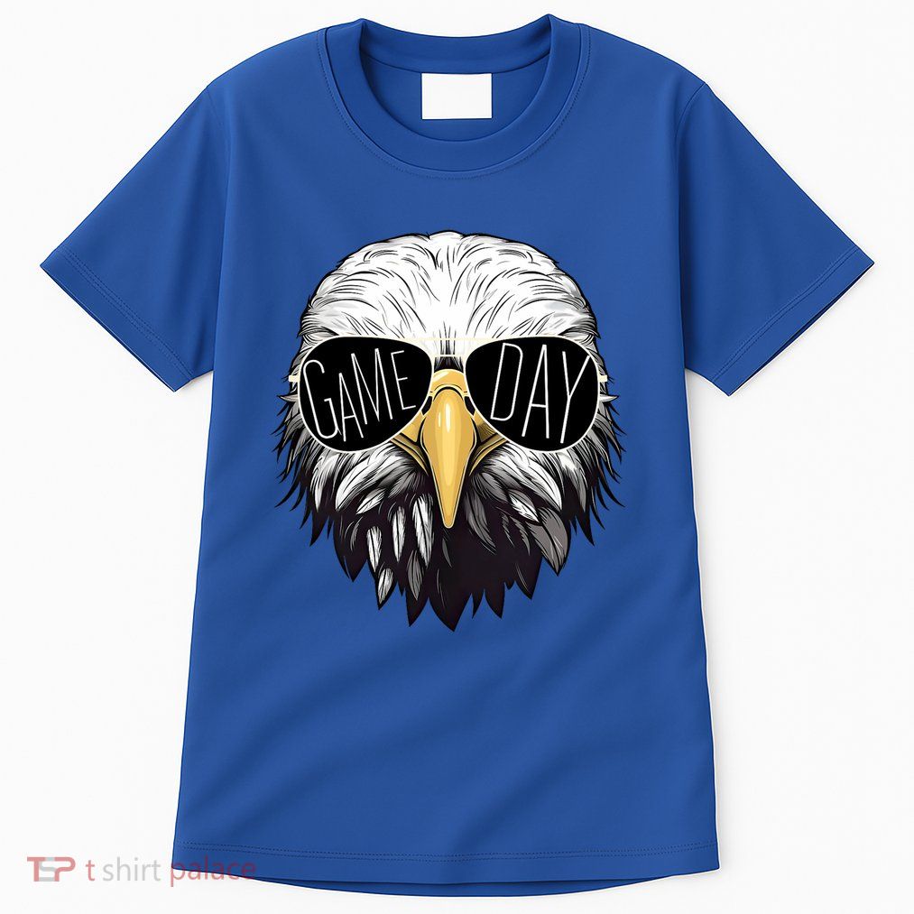 Touchdown American Football Game Day Thanksgiving Bald Eagle Tall T-Shirt