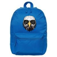 Touchdown American Football Game Day Thanksgiving Bald Eagle 16 in Basic Backpack
