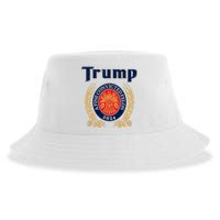 Trump A Fine Convicted Felon 2024 Funny Pro Trump President Sustainable Bucket Hat