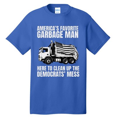 Trump AmericaS Favorite Garbage Man Trash Truck Photo Maga Tall T-Shirt