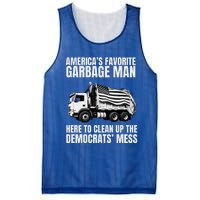 Trump AmericaS Favorite Garbage Man Trash Truck Photo Maga Mesh Reversible Basketball Jersey Tank