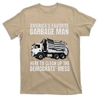 Trump AmericaS Favorite Garbage Man Trash Truck Photo Maga T-Shirt