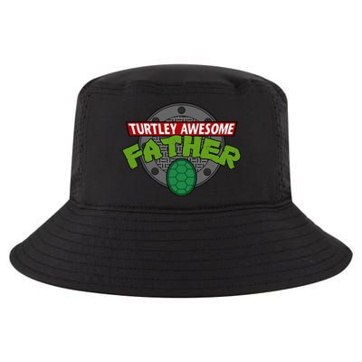 Turtley Awesome Father Awesome Fathers Day Cool Comfort Performance Bucket Hat