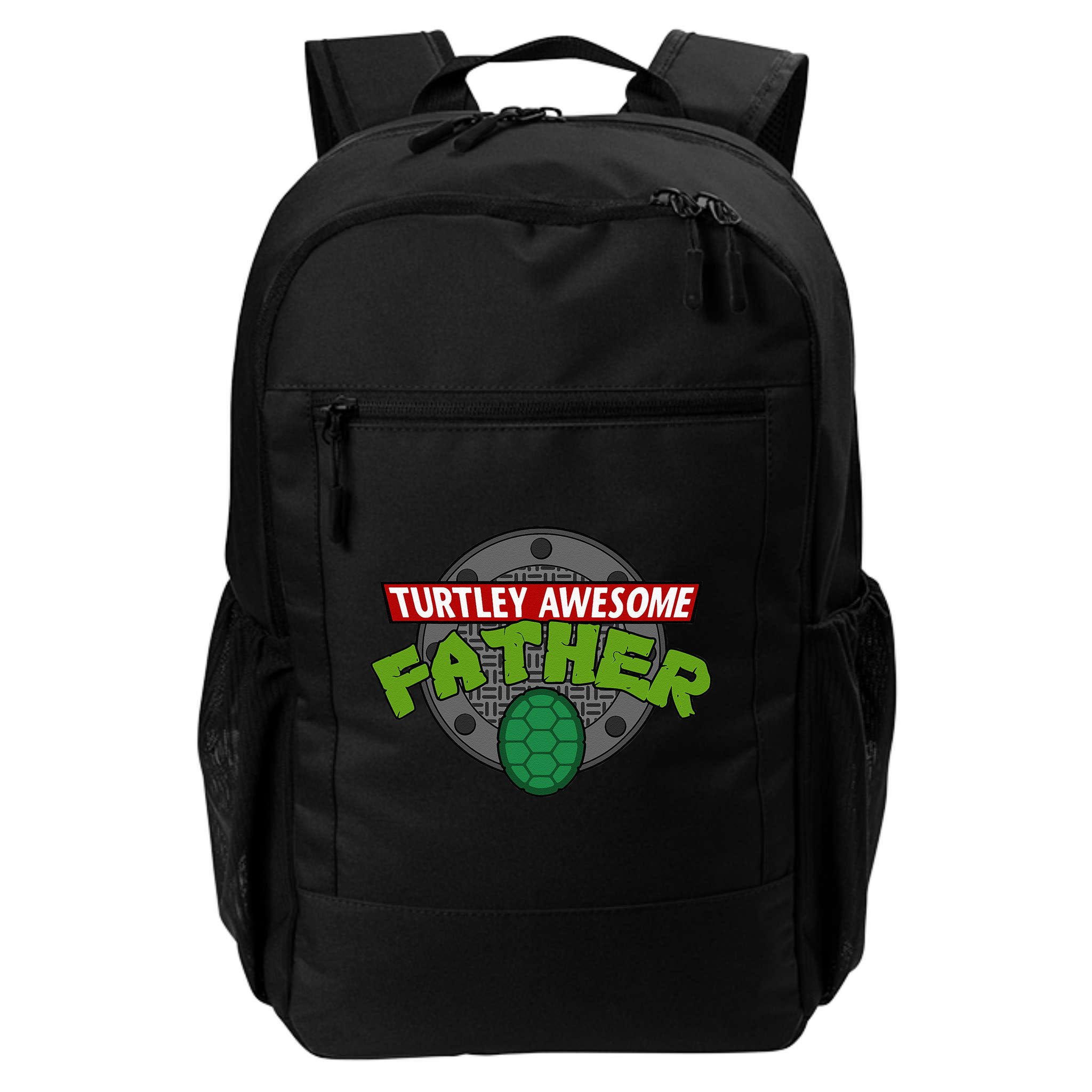 Turtley Awesome Father Awesome Fathers Day Backpack