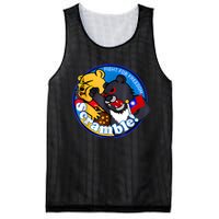 Taiwan Air Force Badge Blue Mesh Reversible Basketball Jersey Tank