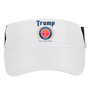 Trump A Fine President 2024 Take America Back Adult Drive Performance Visor