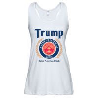 Trump A Fine President 2024 Take America Back Ladies Essential Flowy Tank