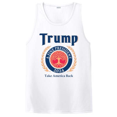 Trump A Fine President 2024 Take America Back PosiCharge Competitor Tank