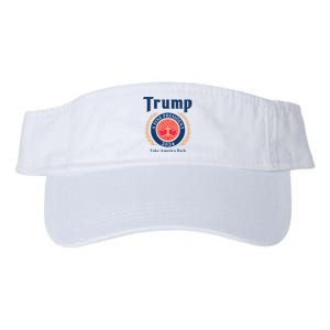 Trump A Fine President 2024 Take America Back Valucap Bio-Washed Visor