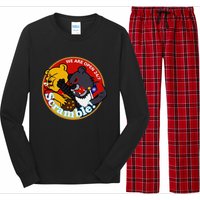 Taiwan Air Force Badge Red Long Sleeve Pajama Set