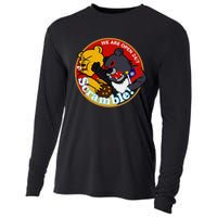 Taiwan Air Force Badge Red Cooling Performance Long Sleeve Crew