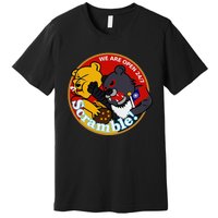 Taiwan Air Force Badge Red Premium T-Shirt