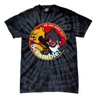 Taiwan Air Force Badge Red Tie-Dye T-Shirt