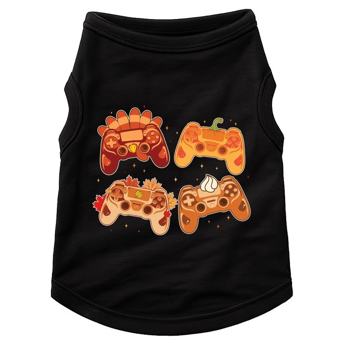 Thanksgiving Autumn Fall Video Game Controllers Doggie Tank