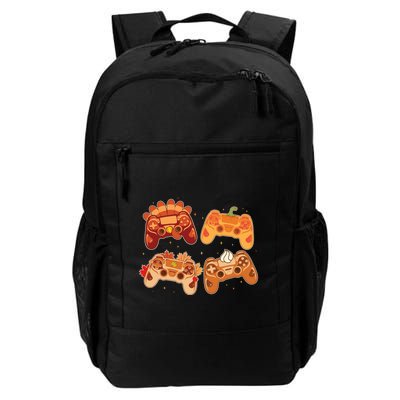 Thanksgiving Autumn Fall Video Game Controllers Backpack