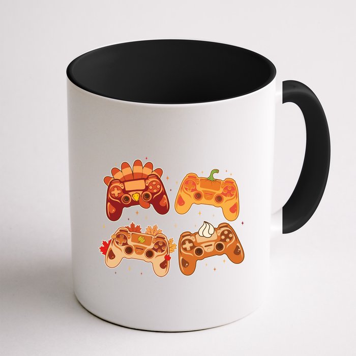 Thanksgiving Autumn Fall Video Game Controllers Mug