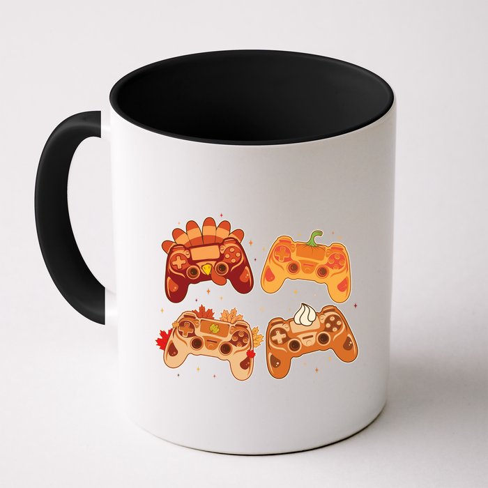 Thanksgiving Autumn Fall Video Game Controllers Mug