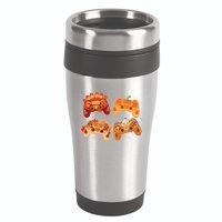 Thanksgiving Autumn Fall Video Game Controllers 16oz Travel Tumbler