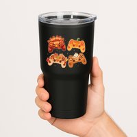 Thanksgiving Autumn Fall Video Game Controllers Tumbler