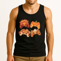 Thanksgiving Autumn Fall Video Game Controllers Tank Top