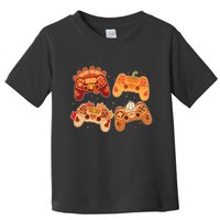 Thanksgiving Autumn Fall Video Game Controllers Toddler T-Shirt