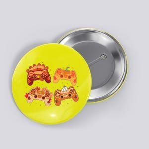 Thanksgiving Autumn Fall Video Game Controllers Button