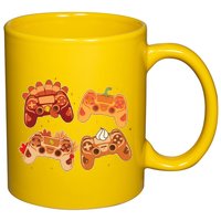 Thanksgiving Autumn Fall Video Game Controllers 11oz C Handle Ceramic Mug