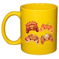 Thanksgiving Autumn Fall Video Game Controllers 11oz C Handle Ceramic Mug