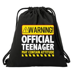 Teenager Art For Boy Girl Teen 13 Year Old Bday Drawstring Bag