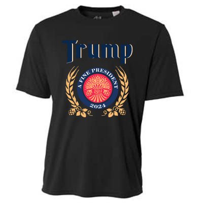 Trump A Fine President 2024 Cooling Performance Crew T-Shirt